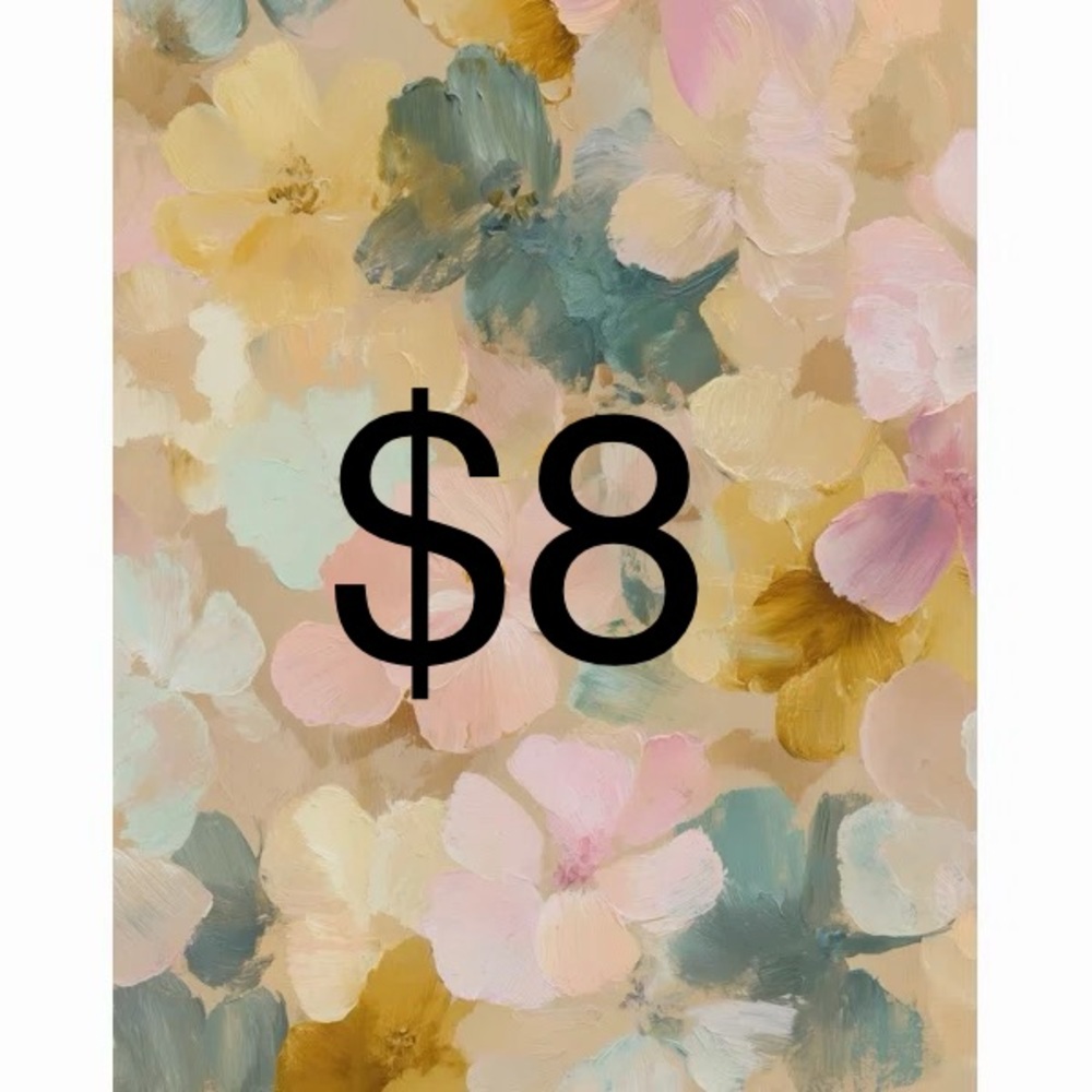 $8 RUN - UNLISTED LIVE SHOW LISTING